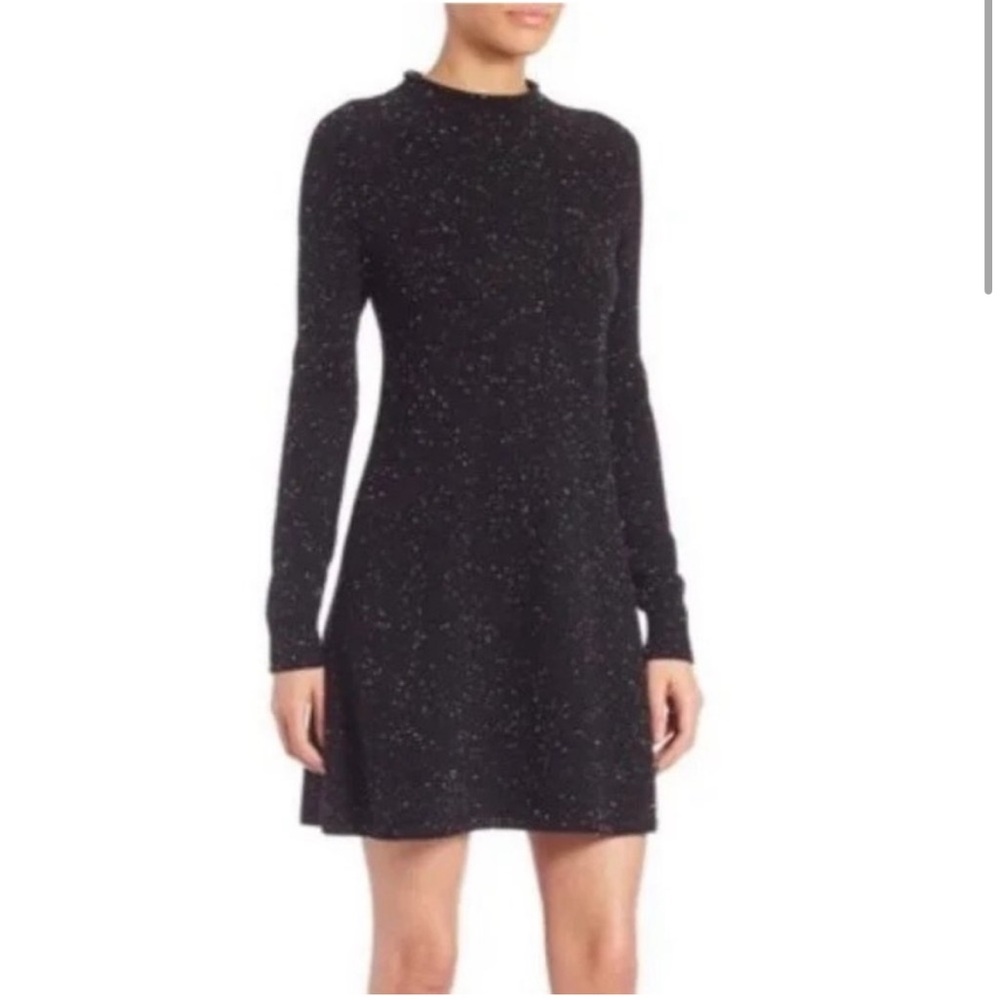 Theory Gray Long-Sleeve Dress - Picture 10 of 10